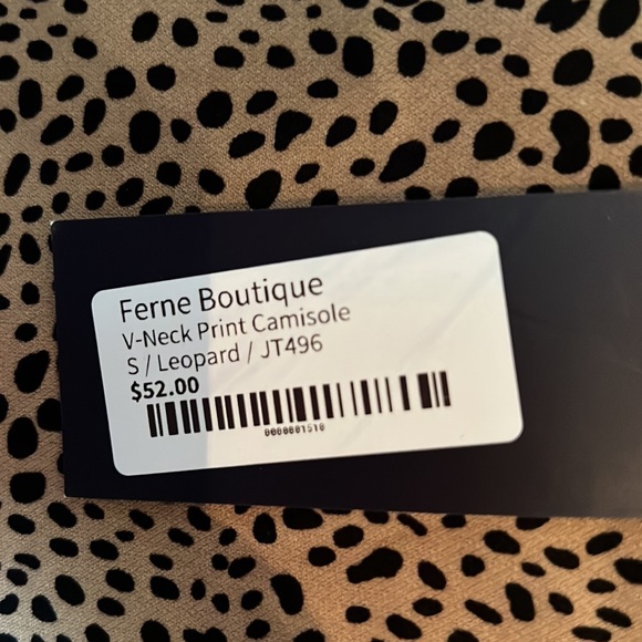 Leopard Print Tank - Picture 3 of 4